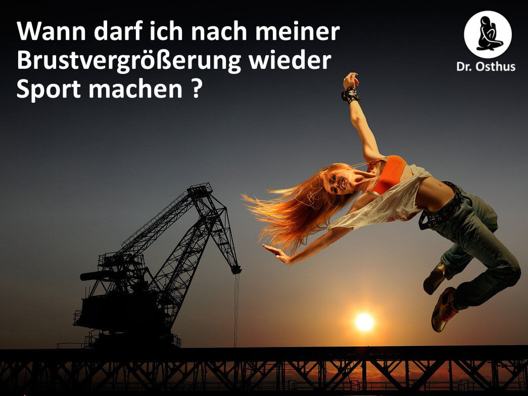 Sport nach einer Brustvergrößerung